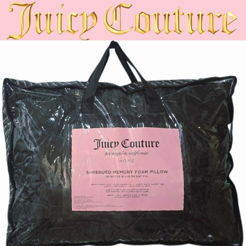 Juicy Couture Home Shredded Memory Foam Pillow‎